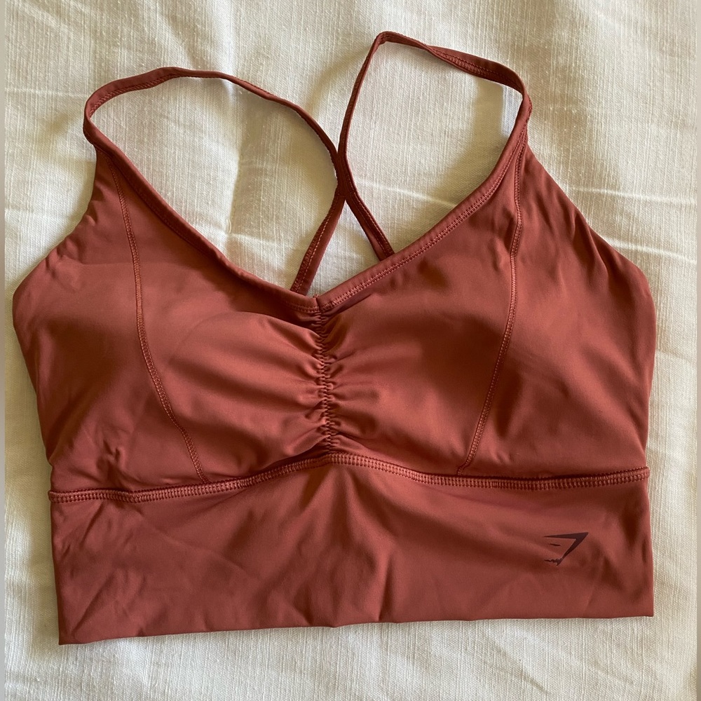 Gymshark Sports Bra Coral Pink